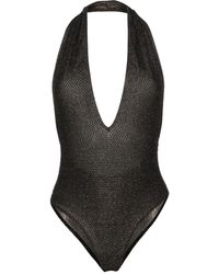Palm Angels - Bañador con cuello en V - Lyst