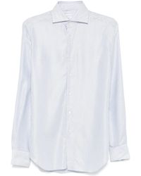 Xacus - Gestreept Overhemd - Lyst