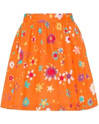 LHD - Minigonna A Fiori - Lyst