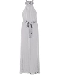 MOUTAKI - Maxikleid aus Satin - Lyst