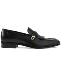 Gucci - Aldo Leather Loafers - Lyst