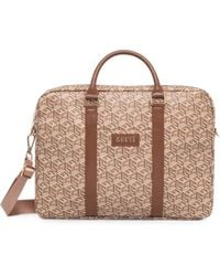 Guess - G-Cube Logo-Lettering Laptop Bag - Lyst