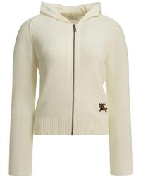 Burberry - Jillian Zip-Up Hooded Hoodie - Lyst