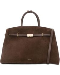 DeMellier London - Hudson スエード ハンドバッグ - Lyst
