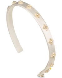 Jennifer Behr - Mare Haarband Met Parel - Lyst