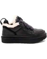 UGG - Lowmel Lace-up Shearling Sneakers - Lyst