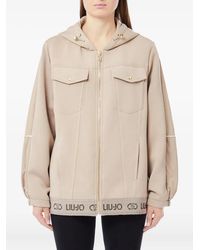 Liu Jo - Sudadera con capucha y bolsillo de parche - Lyst