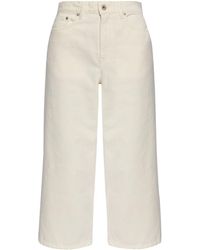 KENZO - Sumire High-rise Cropped Jeans - Lyst