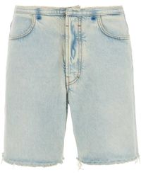 Givenchy - Denim Bermuda Shorts - Lyst