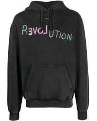Bluemarble - Text-print Cotton Hoodie - Lyst