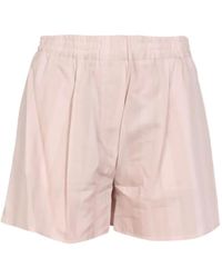 Off-White c/o Virgil Abloh - Striped-Pattern Shorts - Lyst