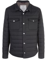 Brunello Cucinelli - Slim-Fit Padded Jacket - Lyst