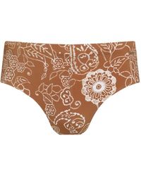 Amir Slama - Slip De Bain À Fleurs - Lyst
