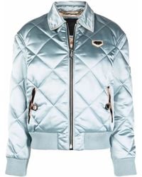 Philipp Plein - Iconic Plein Quilted Bomber Jacket - Lyst