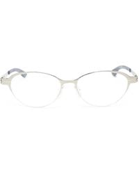Ic! Berlin - Lunettes De Vue Acoustic À Monture Ronde - Lyst