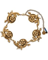Etro - Collier À Pendentif Fleur - Lyst