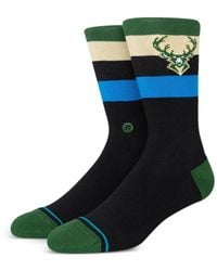 Stance - X Nba Stripe Crew Socks - Lyst