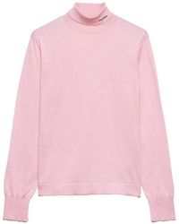 Prada - Ribbed Turtleneck Sweater - Lyst