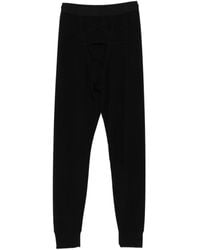 Rick Owens - Pentagram-Stitch Thermal Leggings - Lyst