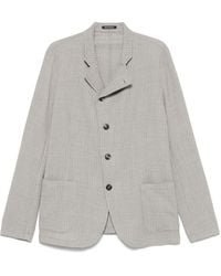 Emporio Armani - Veste À Col Montant - Lyst