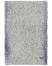DIESEL - Sciarpa Oval D Con Ricamo Logo - Lyst