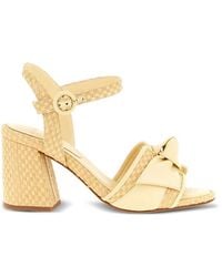 Alexandre Birman - Sandalen Mit Gewebten Riemen Und Knotendetail - Lyst