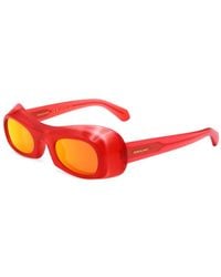 Ferragamo Eyewear - Oval-Frame Sunglasses - Lyst