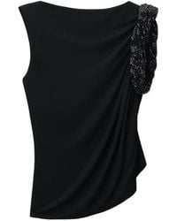Alexander Wang - Crystal Twist Sleeveless Top - Lyst