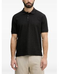 ARMANI EXCHANGE - Logo-Jacquard Polo Shirt - Lyst