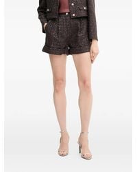 GAUDI - Shorts Verfraaid Met Pailletten En Knoopsluiting - Lyst