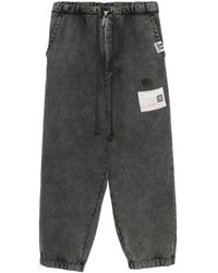 Maison Mihara Yasuhiro - Logo-Patch Trousers - Lyst