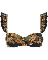 Agua Bendita - Kiwi Cordillera Bikini Top - Lyst