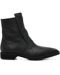 Yohji Yamamoto - Patchwork Zip Boots - Lyst