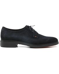 Santoni - Oxford-Schuhe Mit Elastischen Einsätzen - Lyst