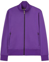 Palm Angels - Back Curved Logo Track Jacket - Lyst