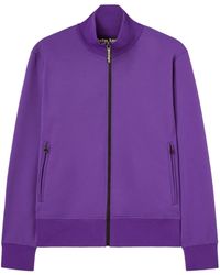Palm Angels - Curved Logo Track Jacket - Lyst