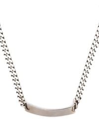Werkstatt:münchen - Cable-Link Chain Polished-Finish Necklace - Lyst