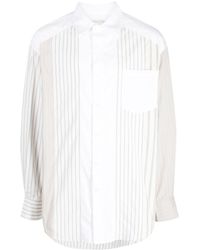Feng Chen Wang - Camisa a rayas con manga larga - Lyst
