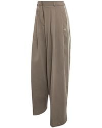 adidas - Pleated Side-Stripe Trousers - Lyst