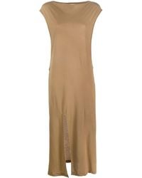 AURALEE - Jurk Met Split Aan De Voorkant - Lyst