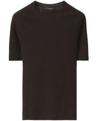 Fabiana Filippi - Ribbed-Knit T-Shirt - Lyst
