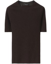 Fabiana Filippi - T-Shirt aus geripptem Strick - Lyst