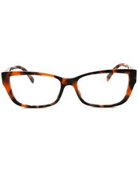 Versace - Tortoiseshell-Effect Cat-Eye Glasses - Lyst