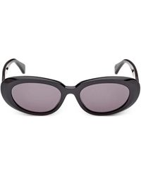 Max Mara Eyewear - Oval-Frame Sunglasses - Lyst