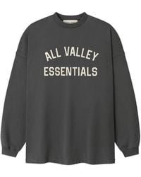 Fear Of God - Merch Logo-Print Long-Sleeve T-Shirt - Lyst