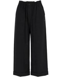 Y-3 - X Adidas Drawstring Wide-Leg Trousers - Lyst