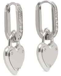 Guess - Orecchini A Cuore - Lyst