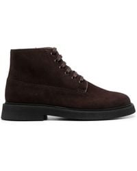 A.P.C. - Suede Ankle Boots - Lyst