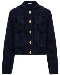 Ferragamo - Cardigan With Gancini Buttons - Lyst