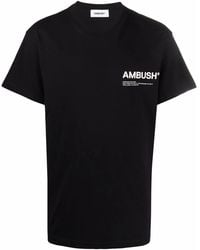 Ambush - T-shirts And Polos Black - Lyst